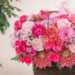 Giỏ Hoa Nắng Ấm Dịu Dàng 569