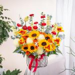 Giỏ Hoa Ánh Dương Rực Rỡ 566