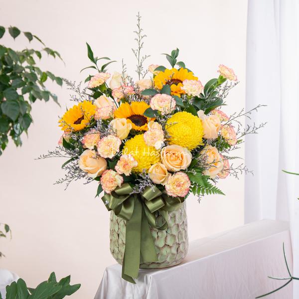 Bình Hoa Ánh Dương Rực Rỡ 572