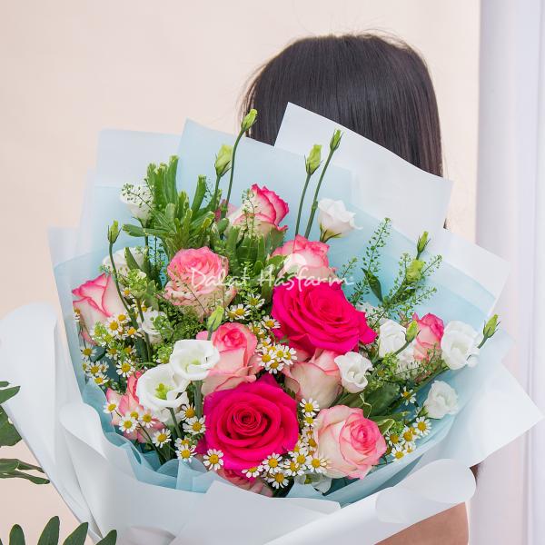 Bó Hoa Yêu Thương Nồng Ấm 580