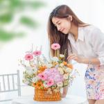 Giỏ Hoa Yêu Thương Rực Rỡ 465