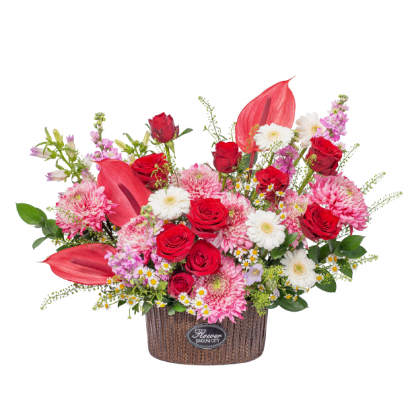 Giỏ Hoa Yêu Thương Rực Rỡ 470