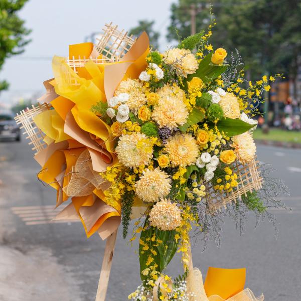 Kệ Hoa Chúc Mừng 025