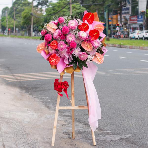 Kệ Hoa Chúc Mừng 026