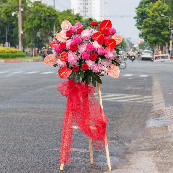 Kệ Hoa Chúc Mừng 024