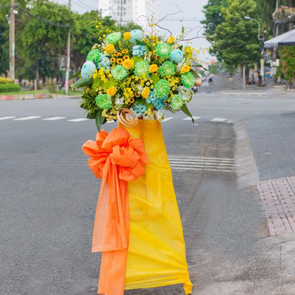 Kệ Hoa Chúc Mừng 027