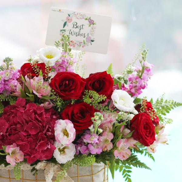 Giỏ Hoa Yêu Thương Đong Đầy 321