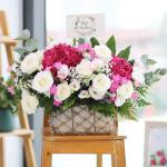 Giỏ Hoa Yêu Thương Đậm Sâu 318