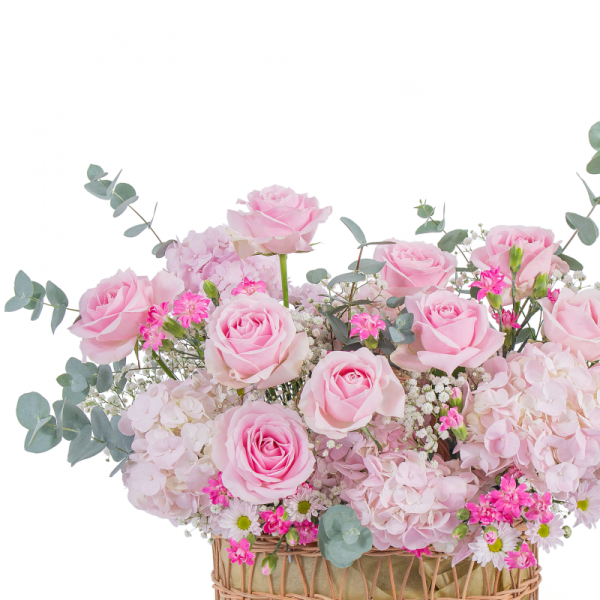 Giỏ Hoa Dịu Ngọt Yêu Thương 533