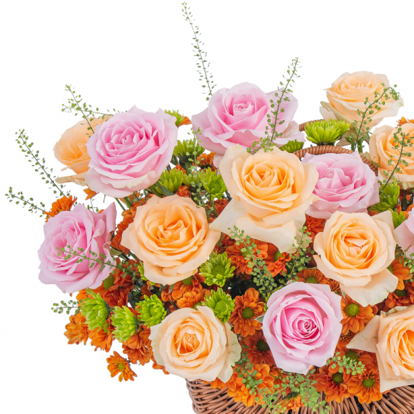 Giỏ Hoa Yêu Thương Rực Rỡ 536