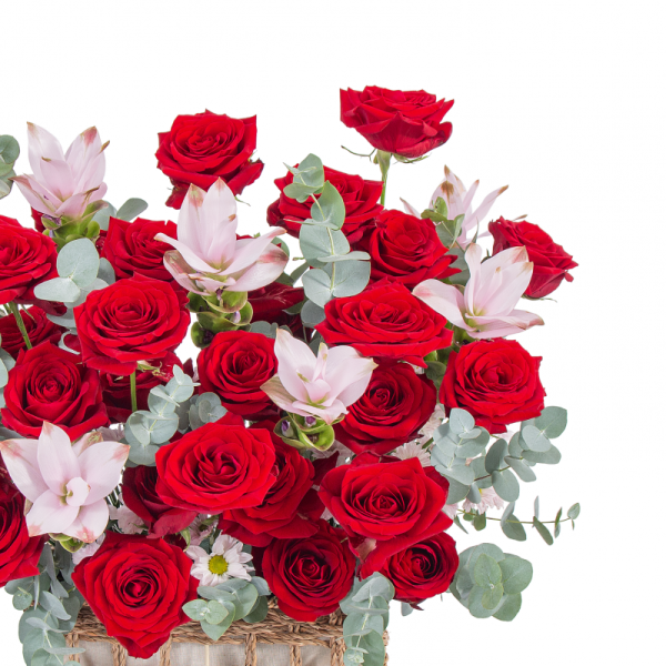 Giỏ Hoa Yêu Thương Đong Đầy 535