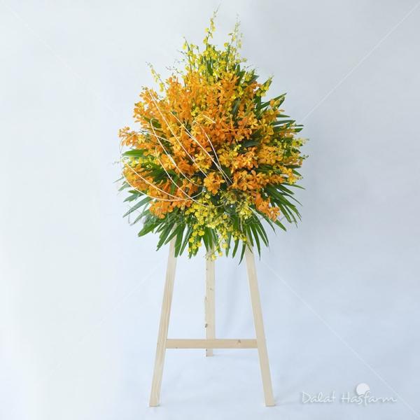 Kệ Hoa Khai Trương May Mắn 007