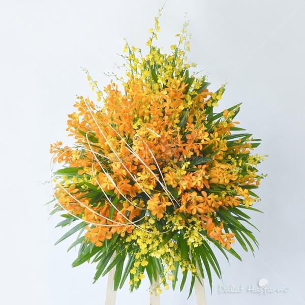 Kệ Hoa Khai Trương May Mắn 007