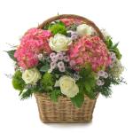Giỏ Hoa Tình Cảm Chân Thành 081