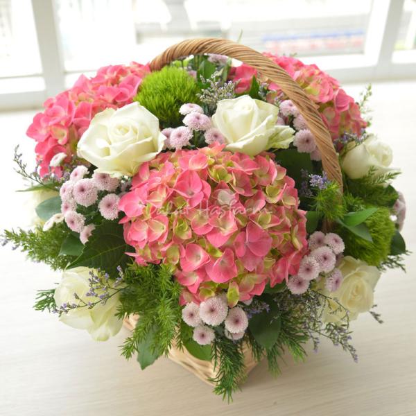 Giỏ Hoa Tình Cảm Chân Thành 081