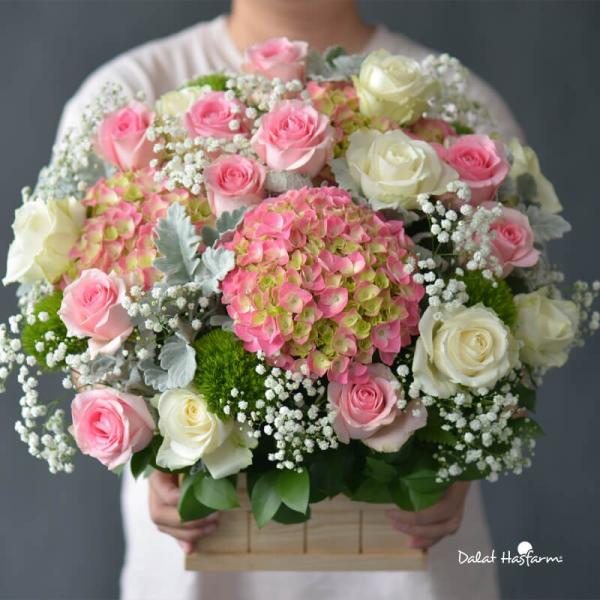 Chậu Hoa Dịu Ngọt Yêu Thương 068