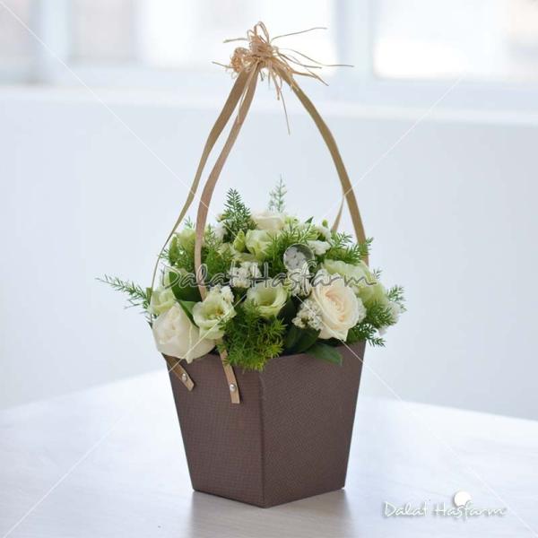 Giỏ Hoa Yêu Thương Đậm Sâu 063