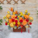 Giỏ Hoa Tết Sung Túc 141