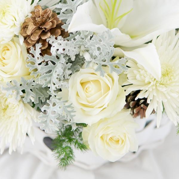 Giỏ Hoa Yêu Thương Đậm Sâu 025