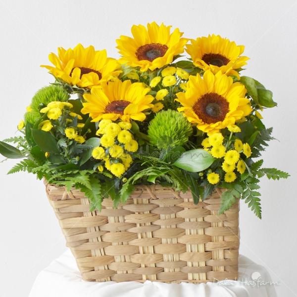 Giỏ hoa Nụ Cười Rạng Rỡ