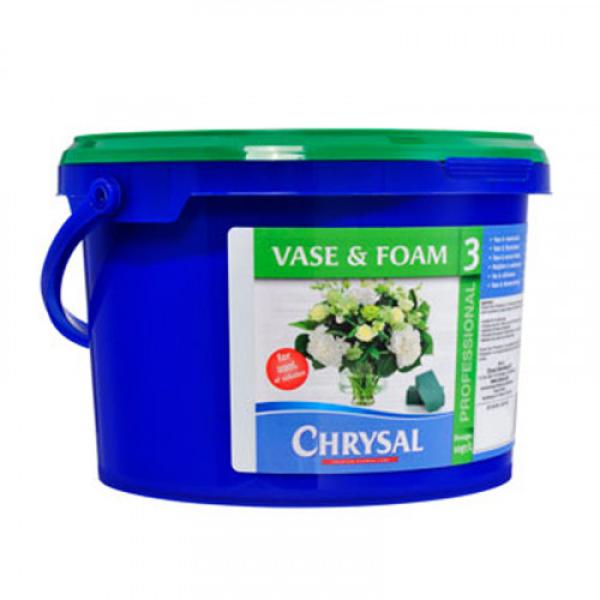 Chrysal Prof. 3 bucket 6 x 2kg INT - Thuốc dưỡng hoa xô 2 kg