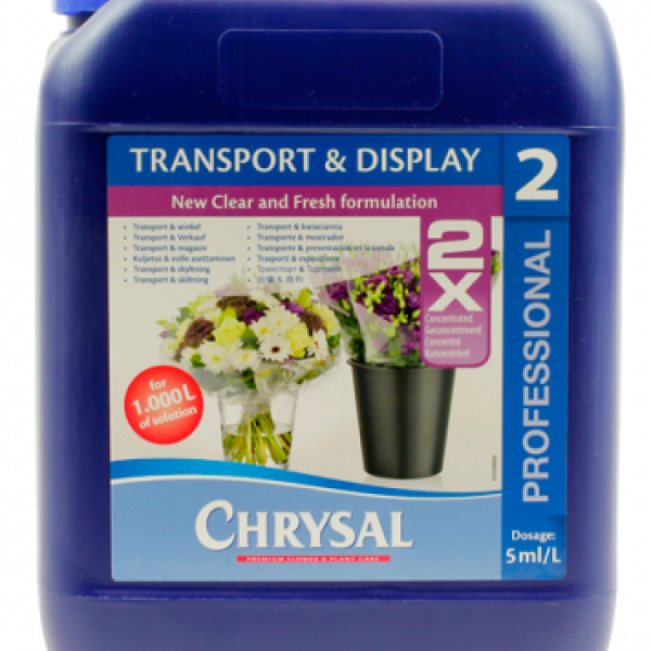 Thuốc dưỡng hoa dạng nước Chrysal Prof 4*5L