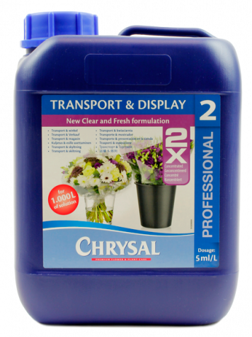 Thuốc dưỡng hoa dạng nước Chrysal Prof 4*5L