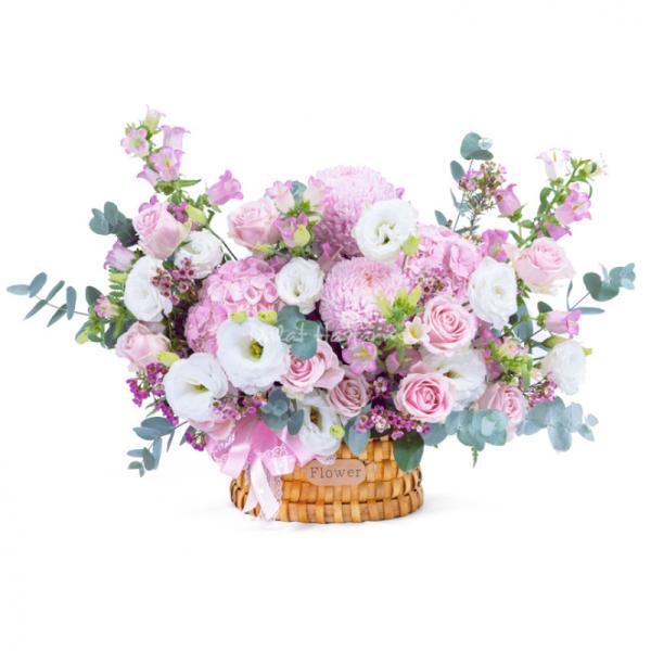 Giỏ Hoa Tình Cảm Chân Thành 366