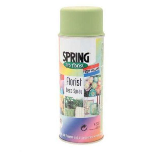 Keo xịt màu Spring Deco xanh lemon 400ml