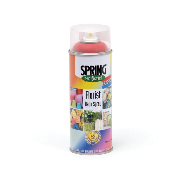 Spring Deco Spray - Phun màu đỏ đậm 400ml