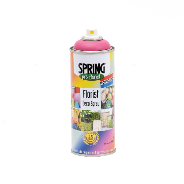 Spring Deco Spray - Phun màu hồng 400ml
