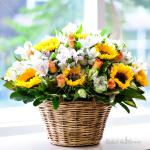 Giỏ Hoa Ánh Dương Rực Rỡ 067