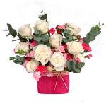 Giỏ Hoa Yêu Thương Đậm Sâu 077