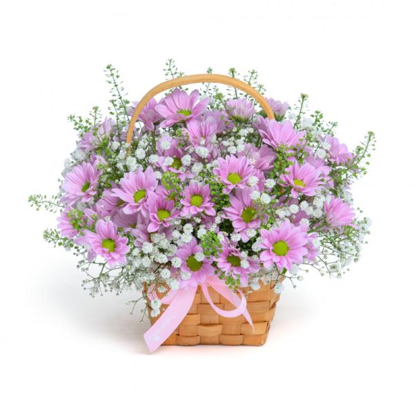 Giỏ Hoa Nắng Ấm Dịu Dàng 398