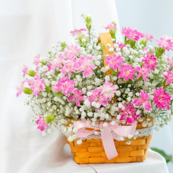 Giỏ Hoa Món Quà Hạnh Phúc 399