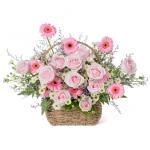Giỏ Hoa Dịu Ngọt Yêu Thương 410