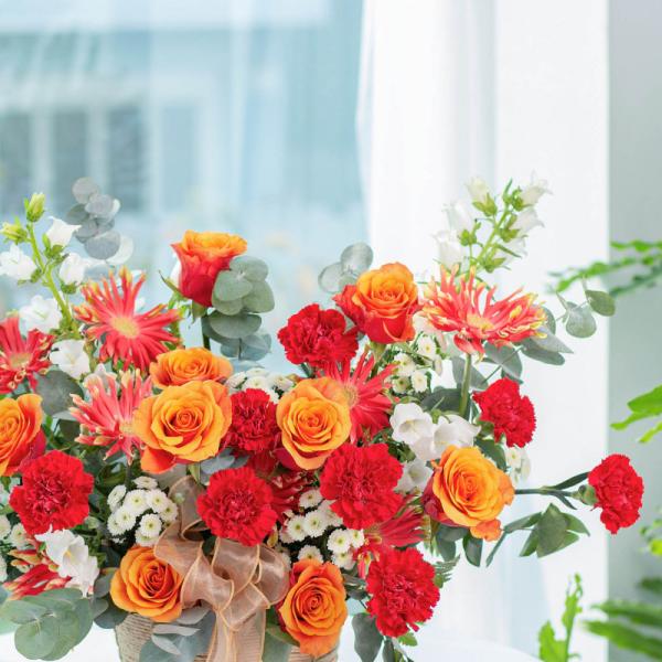 Giỏ Hoa Dẫn Lối Yêu Thương 422