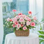 Giỏ Hoa Dịu Ngọt Yêu Thương 410