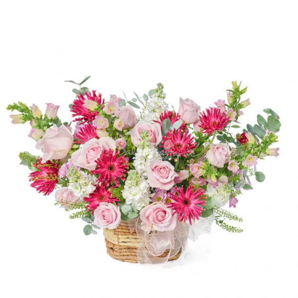 Giỏ Hoa Yêu Thương Dịu Dàng 412