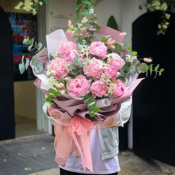 Bó Hoa Mẫu Đơn 481