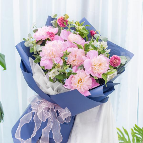 Bó Hoa Mẫu Đơn 484