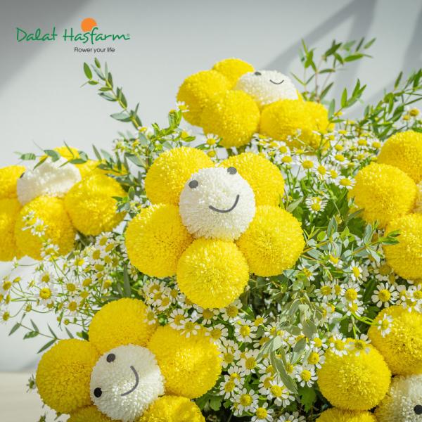 Giỏ Hoa Niềm Vui Rạng Rỡ 486