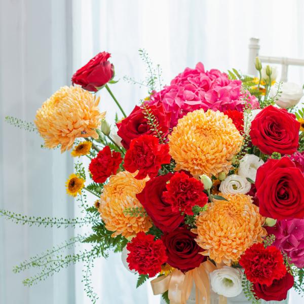 Bình Hoa Yêu Thương Rực Rỡ 490