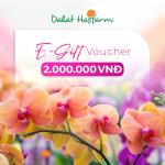 Phiếu quà tặng Dalat Hasfarm 2.000.000đ