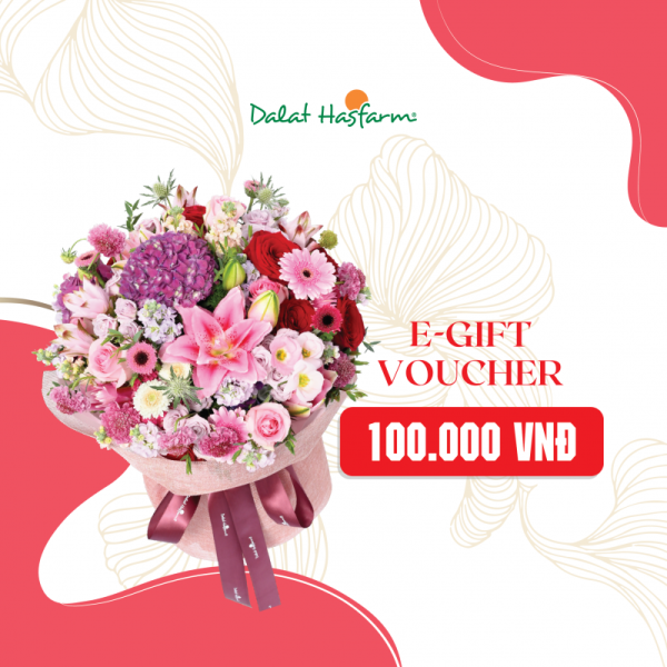Phiếu quà tặng Dalat Hasfarm 100.000đ