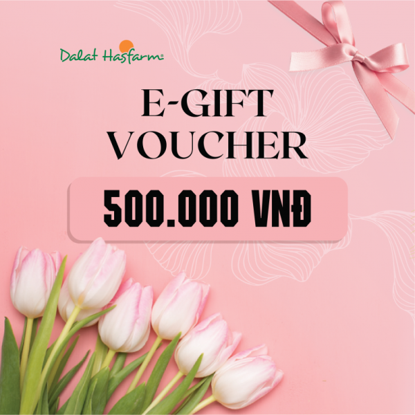 Phiếu quà tặng Dalat Hasfarm 500.000đ